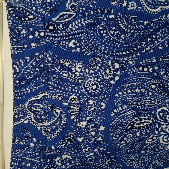 Isaac Mizrahi Live Always Isaac Size M Pull On Waist Bandana Paisley Skort - Picture 3 of 13